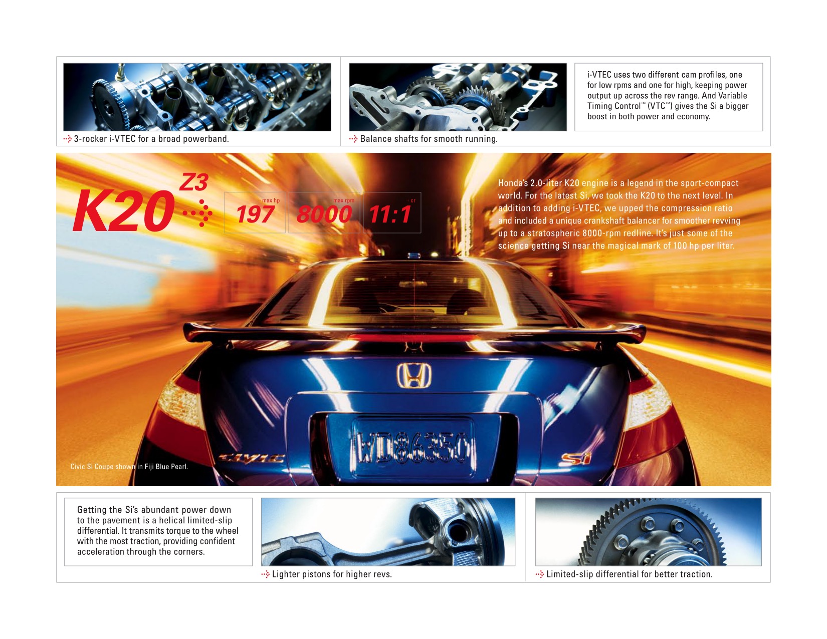 2007 Honda Civic Coupe Brochure Page 12